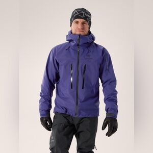 Arcteryx Alpha SV Jacket Blue Mens Large